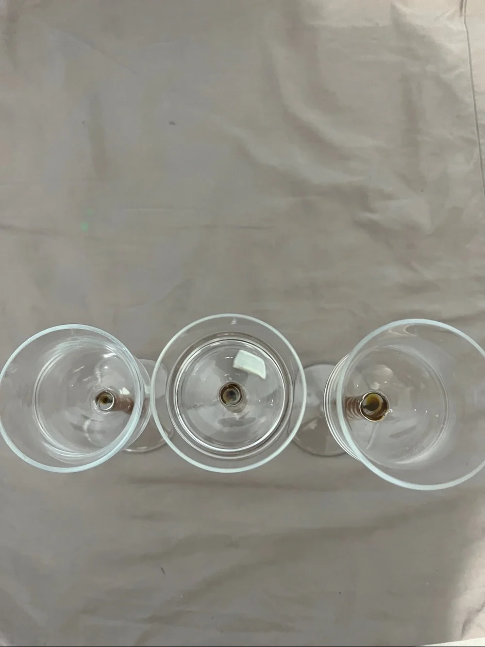 PartyLite Harlequin Trio candle holder set